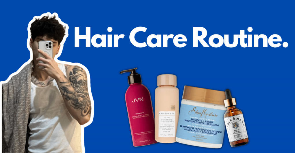 Haircare Routine for Men